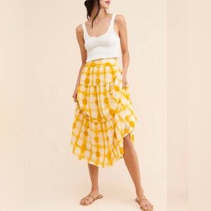 Angelika Tie-Dye Maxi Skirt
